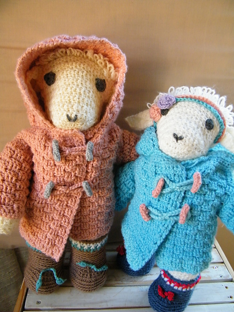 Lamb Doll CA Coat and Boots