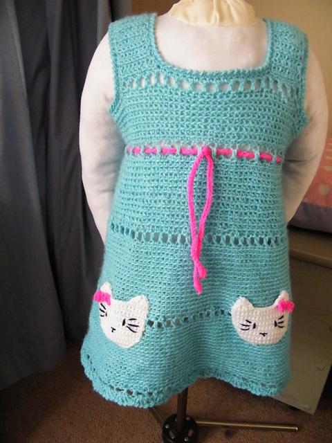 Kitty Pocket Pinafore