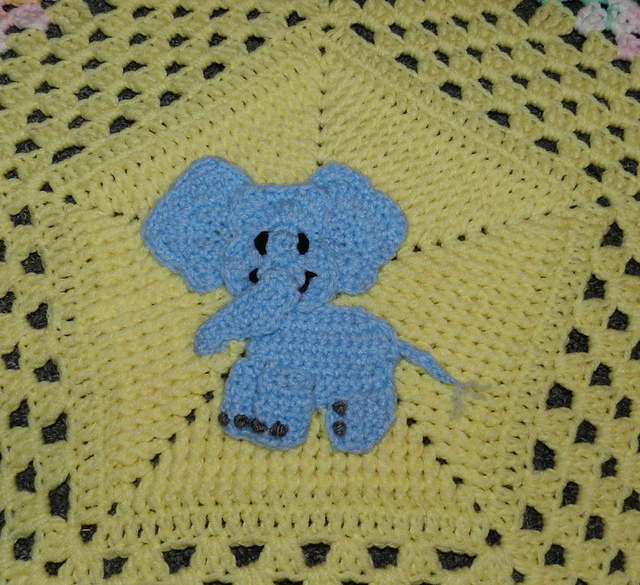 Elephant applique
