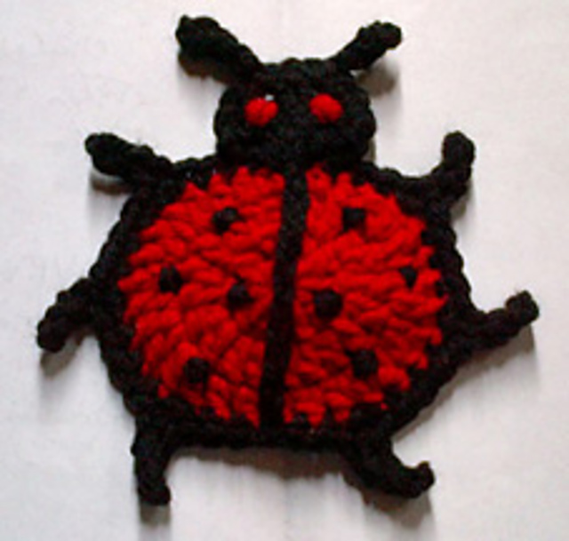 lady bug applique