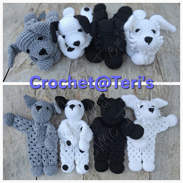 Dog Granny Hexagon Lovey Collection #3