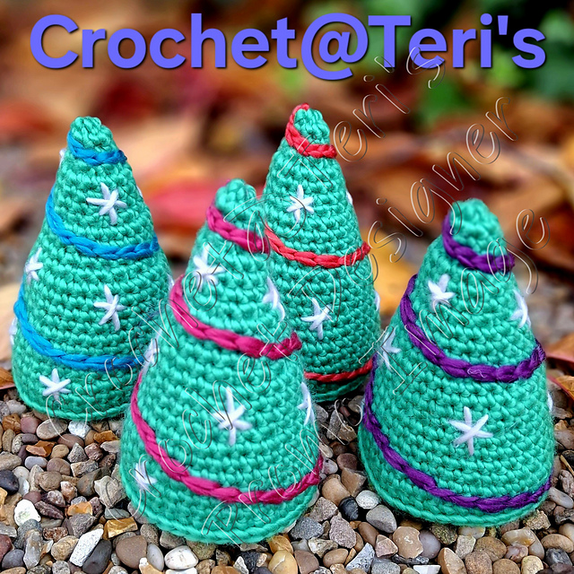 Free Standing Christmas Trees