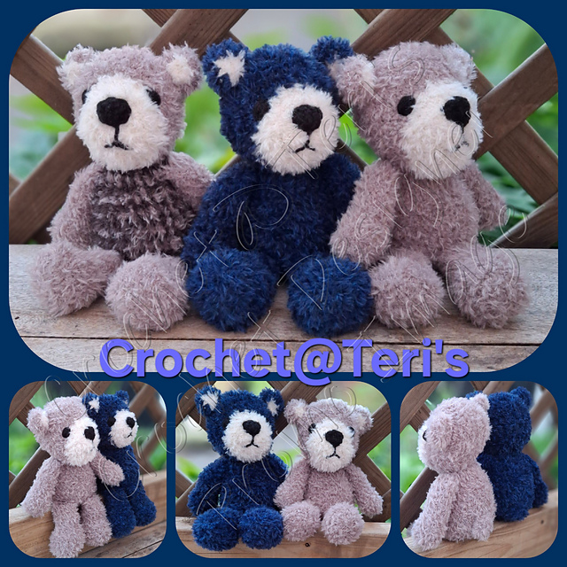 Soft Fur Cuddle Teddies