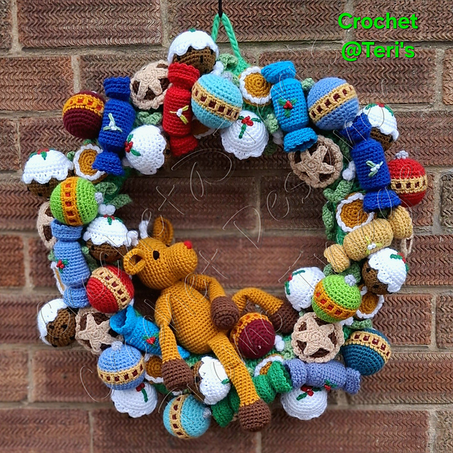 Christmas Reindeer Wreath