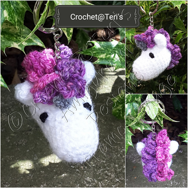 Unicorn Keychain