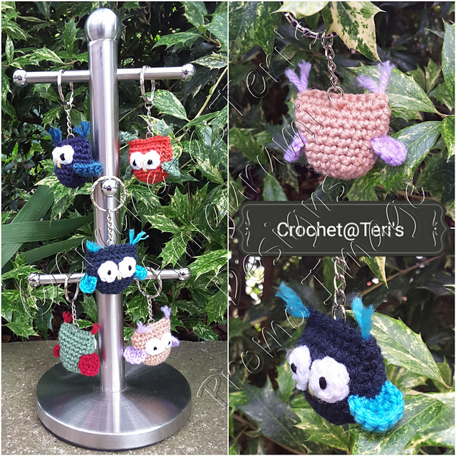 Owl Keychain