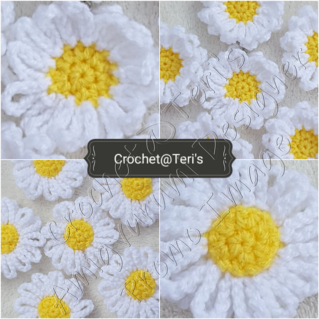 Daisy Keychain