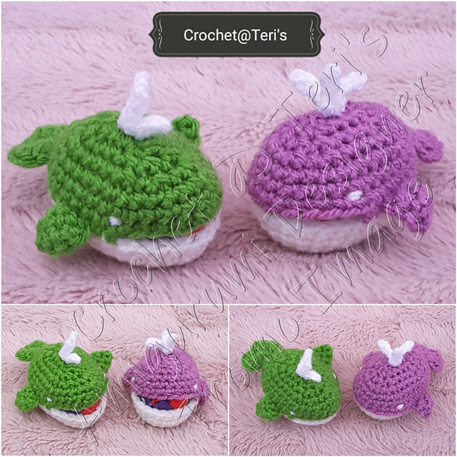 Colourful Whales Creme Egg Cosies