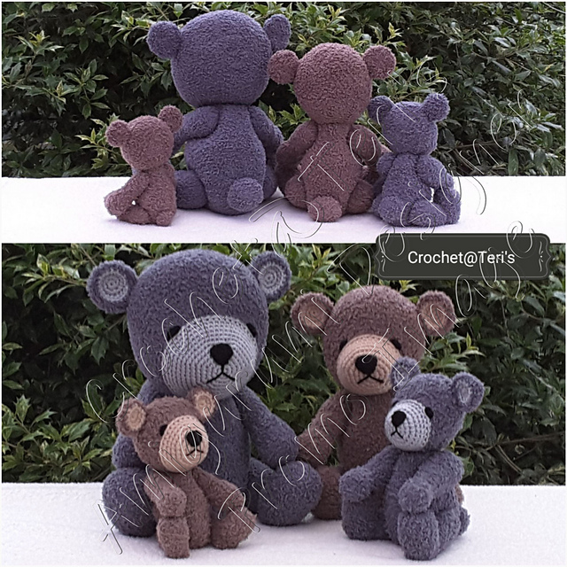 Burn Family - Traditional Jointed Bears