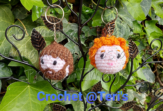 Family CAL Part 2 Mum + Dad Keychains