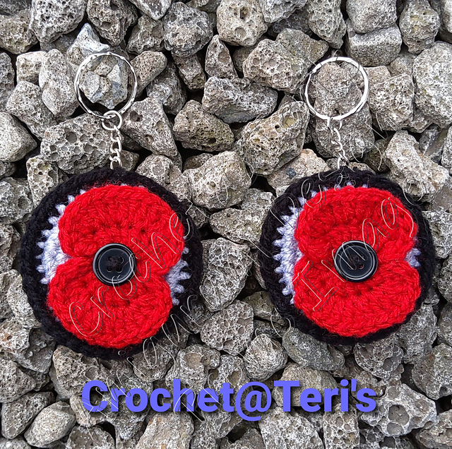 Poppy Keychain