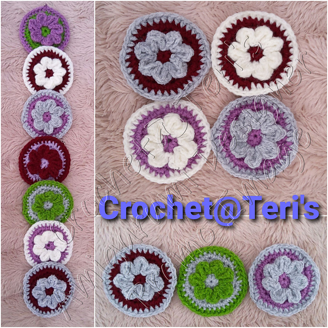 Simple Flower Keychain