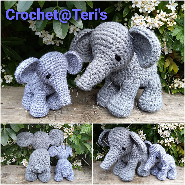 Elephants (Mum & Calf)