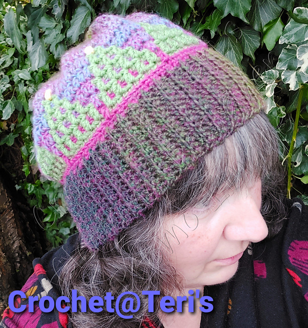 Christmas Tree Mosaic Hat