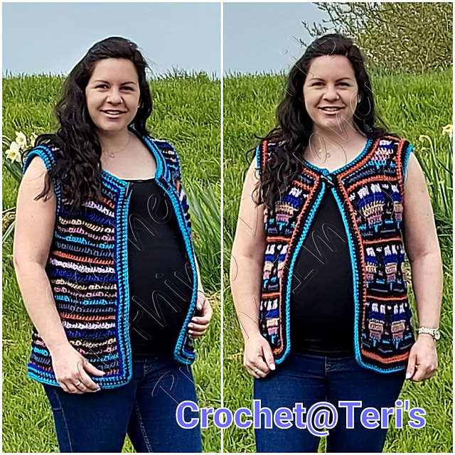 Summer of Love Mosaic Waistcoat