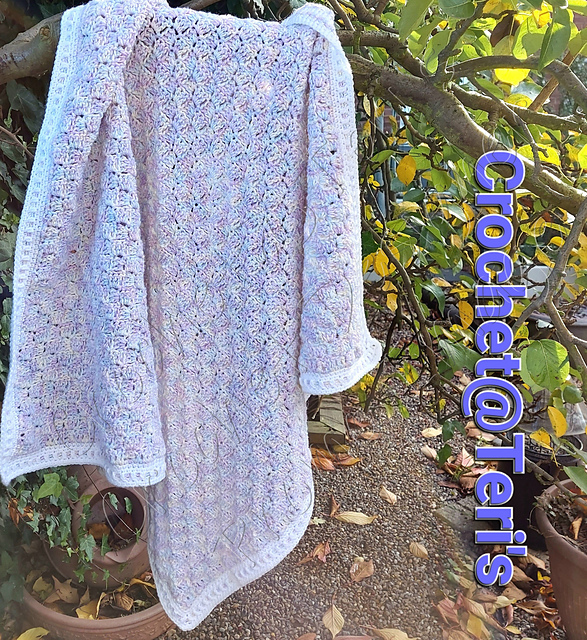 Corner to Corner Baby Blanket