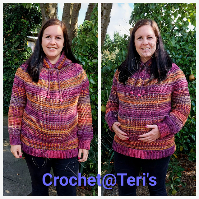 Chunky Tunisian Hoodie (Adult)