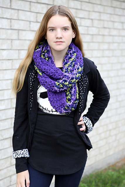 Easy X-Stitch Scarf