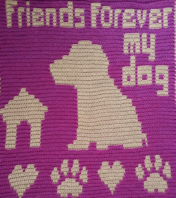 Forever Friends Dog Blanket