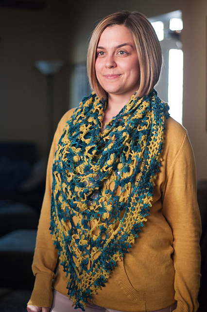 Greendale Motif Shawl
