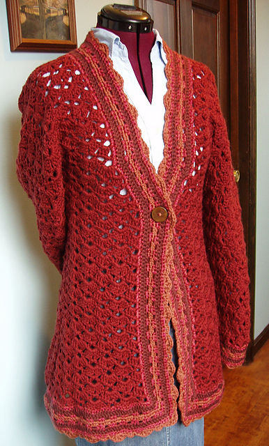 Hibiscus Car Coat