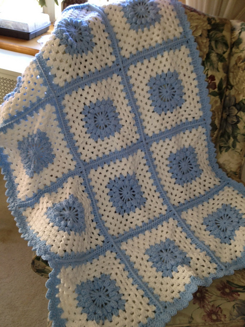 Mom's Popcorn Blanket