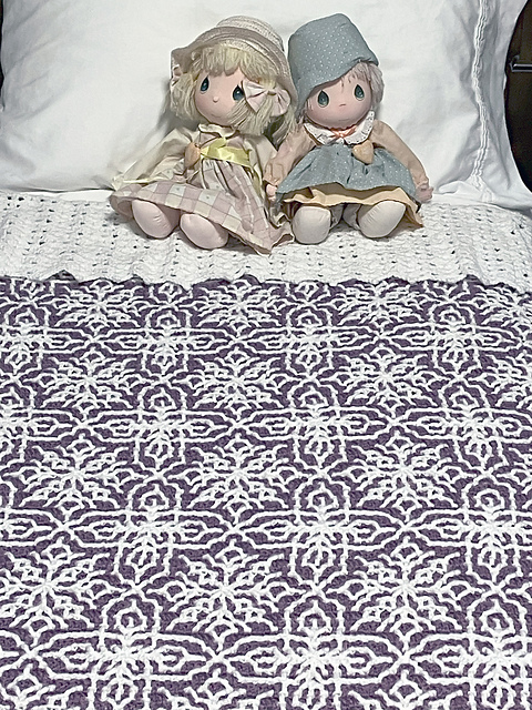 Snowflowers Afghan