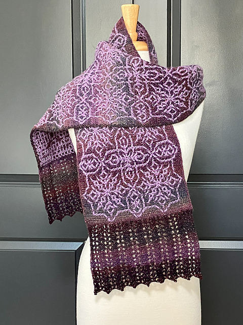 Snowflowers Scarf