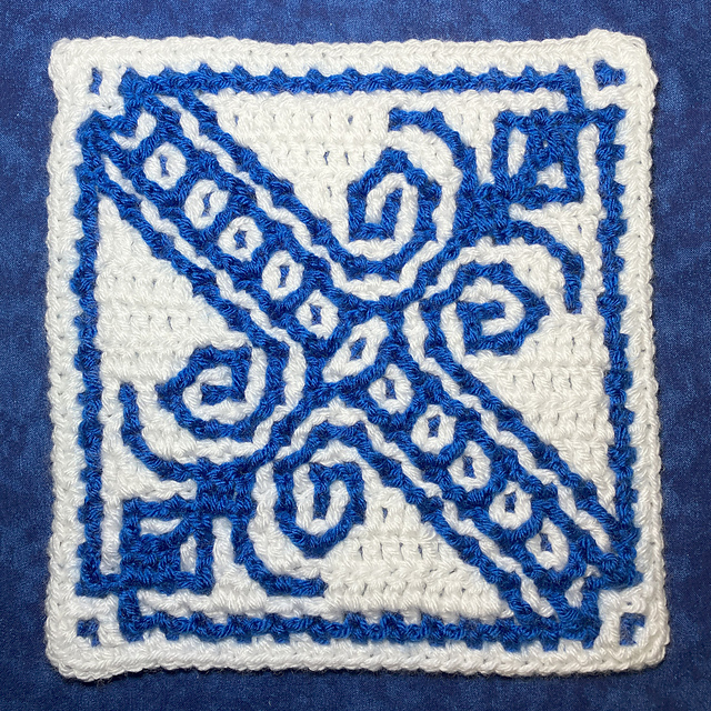 Azulejos Tile #19 Left