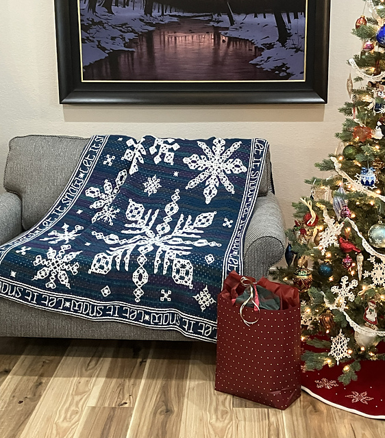Let It Snow Afghan