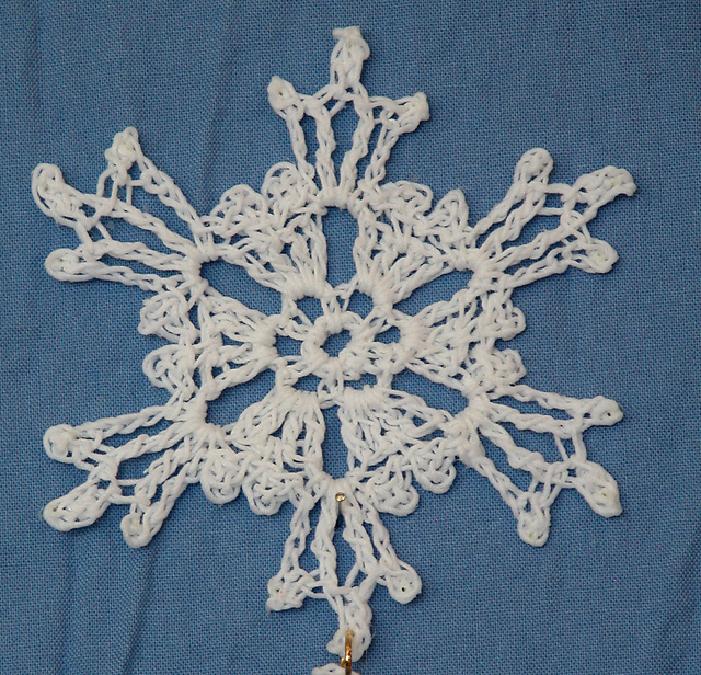 Ravelry: Small Snowflake pattern by Kathryn A. Clark