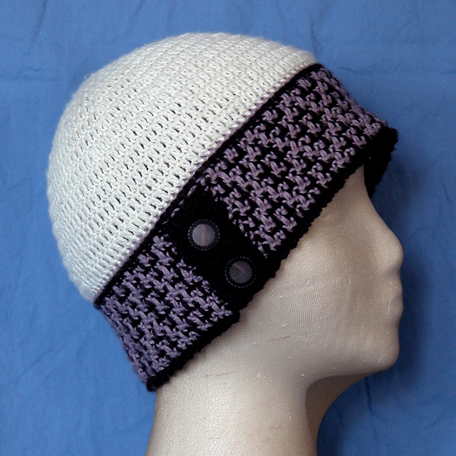 Reversible Buttoned Hat