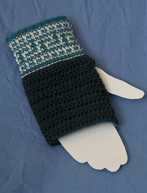 Celtic-Inspired Wrist Warmers