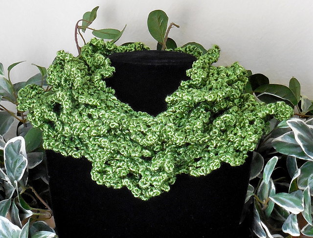 Ruffled Infinity Scarf