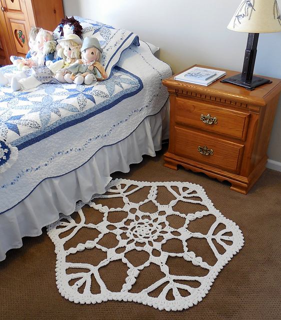 Snowflake Area Rug