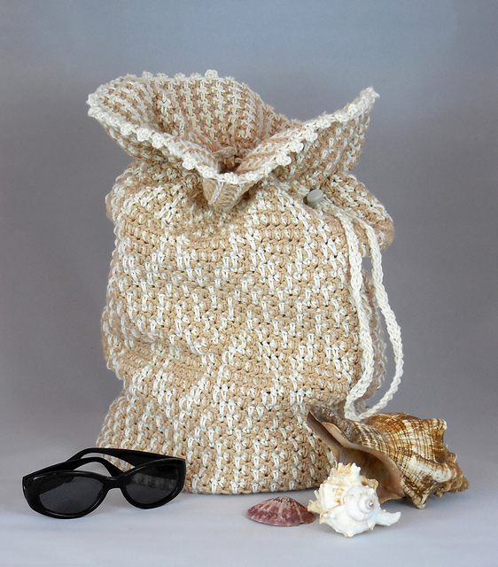 Reversible Beach Tote