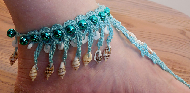 Seashell Barefoot Sandals