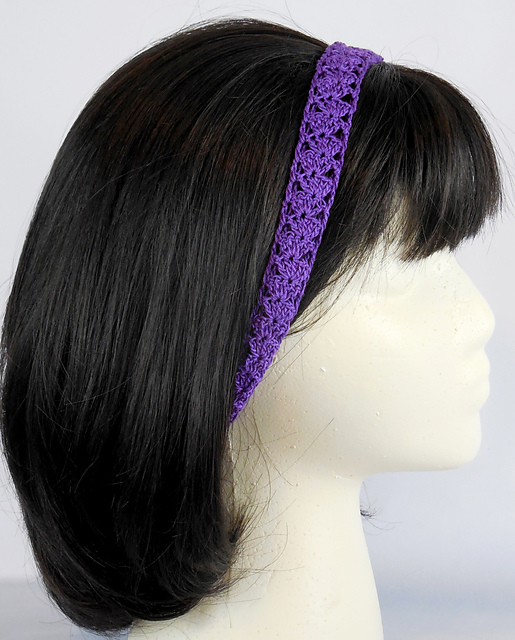 Purple Shells Headband