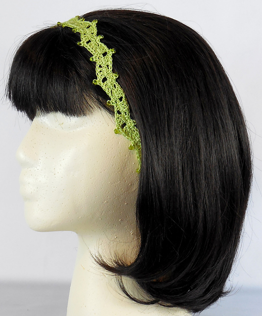 Lime Ripples Headband