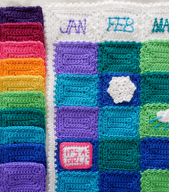 First-Year Memory Afghan