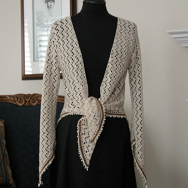beaded wrap shawl