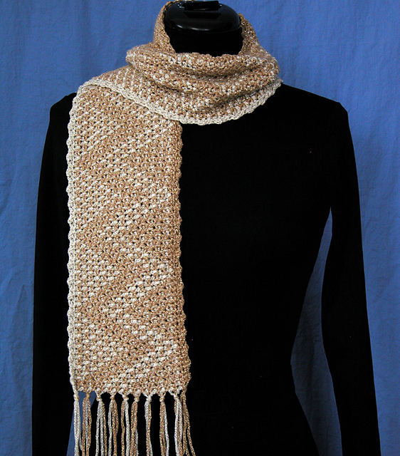 Reversible Zigzag Scarves