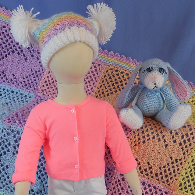 Easter Pom-Pom Hat