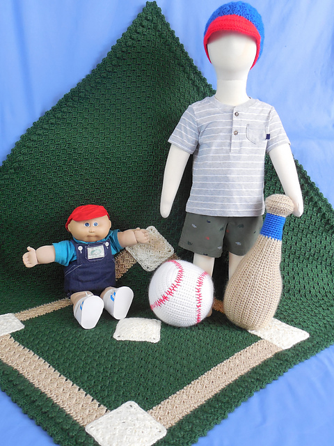 Baseball Diamond Afghan