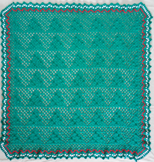 Christmas Tree Afghan
