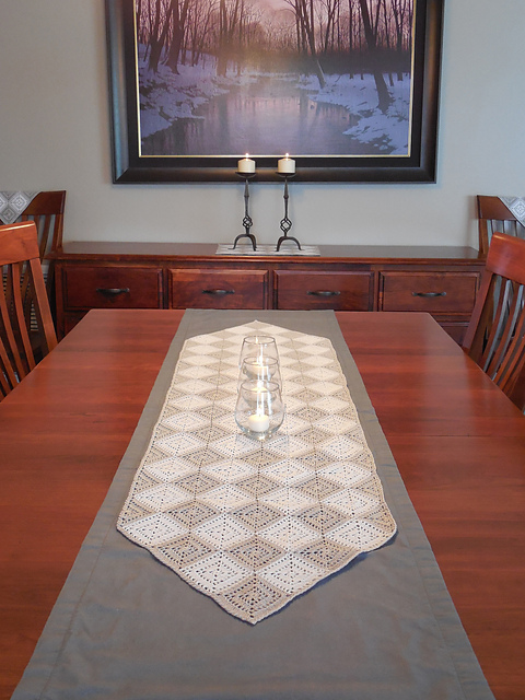 Harlequin Table Runner