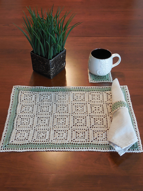 Simply-Squared Placemat