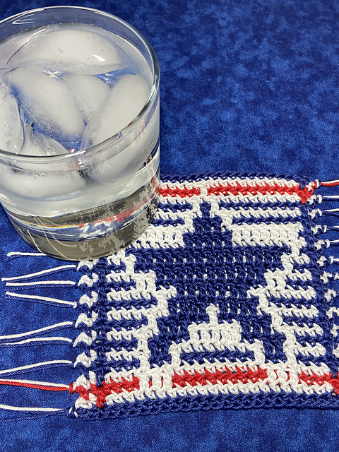 Mosaic Star Coaster