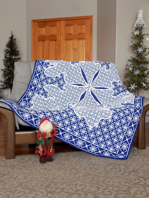 Snowflake Extravaganza Afghan