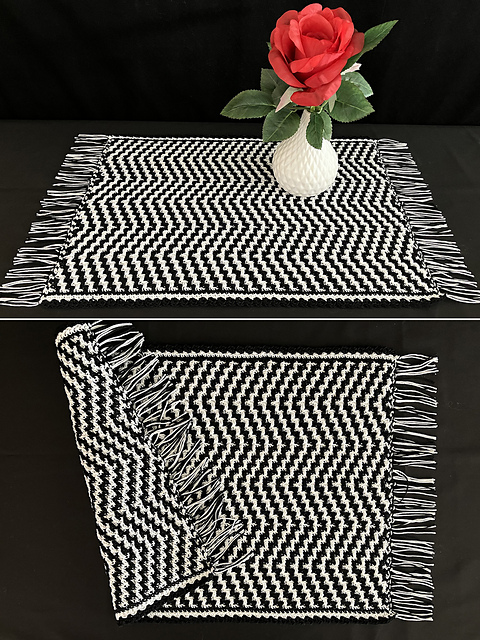 Zigzag Illusion Placemat